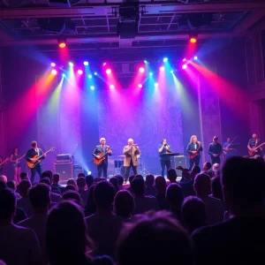 Cher performing at Love Rocks NYC benefit concert