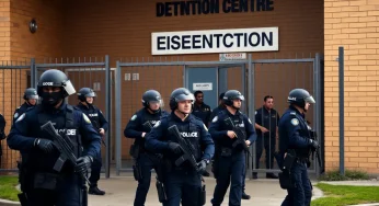 Tensions Rise as Ten Suspects Charged in ICE Detention Center Attack