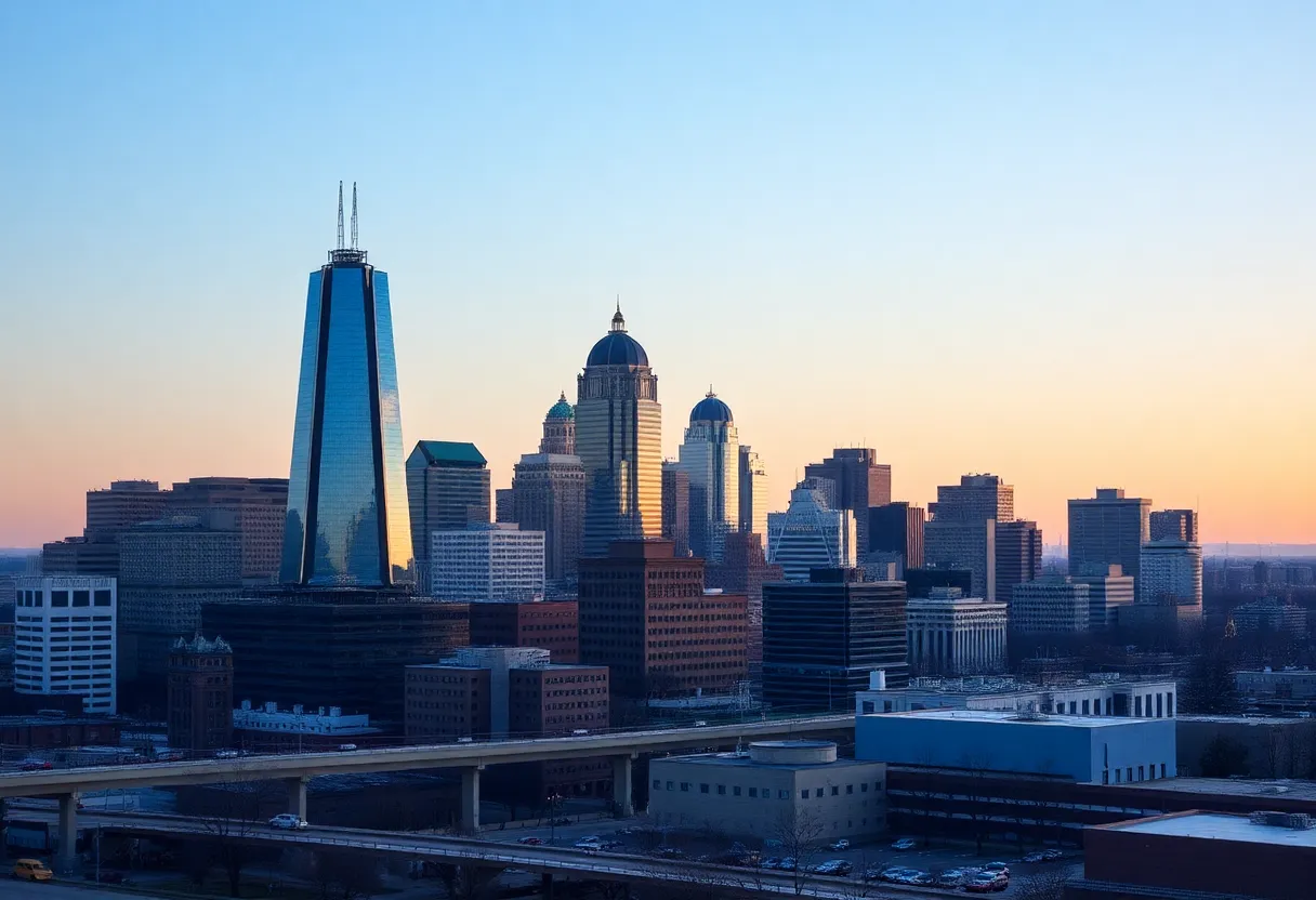 City skyline of Memphis illustrating infrastructure progress