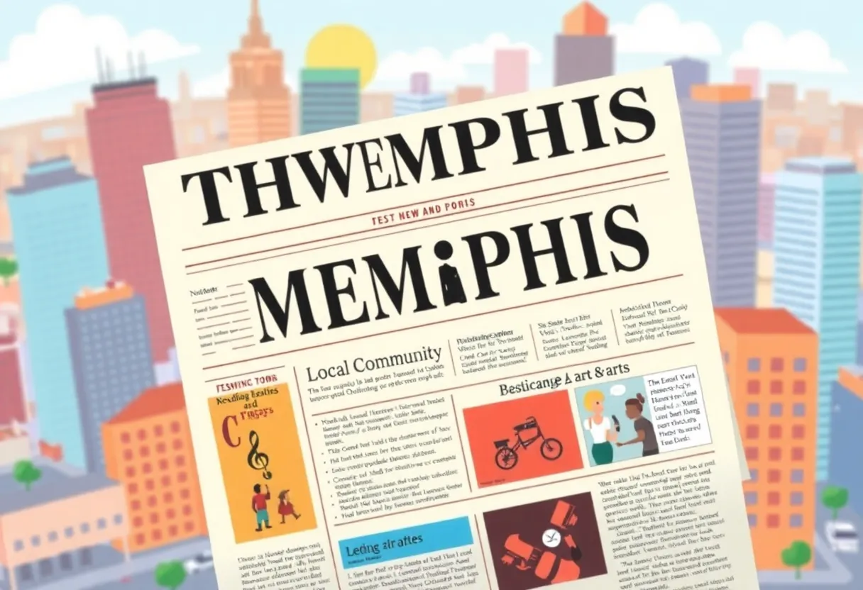 Memphis Flyer newspaper celebrating 30 years of community service