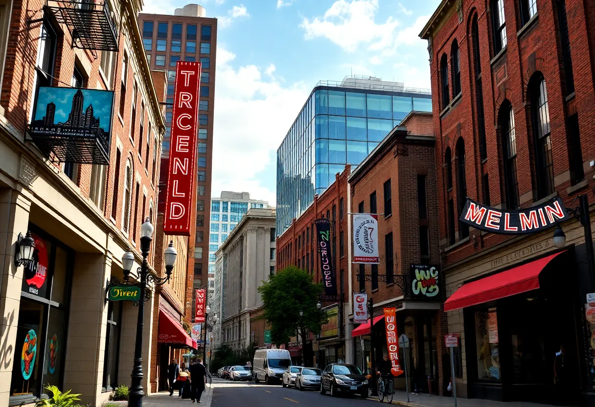 A collage of photographs from Memphis capturing the essence of the city.