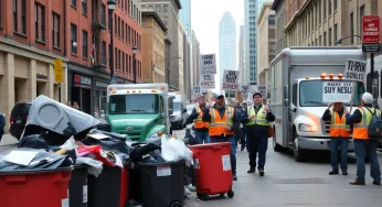 Philadelphia City Workers Go on Strike Amid Contract Disputes