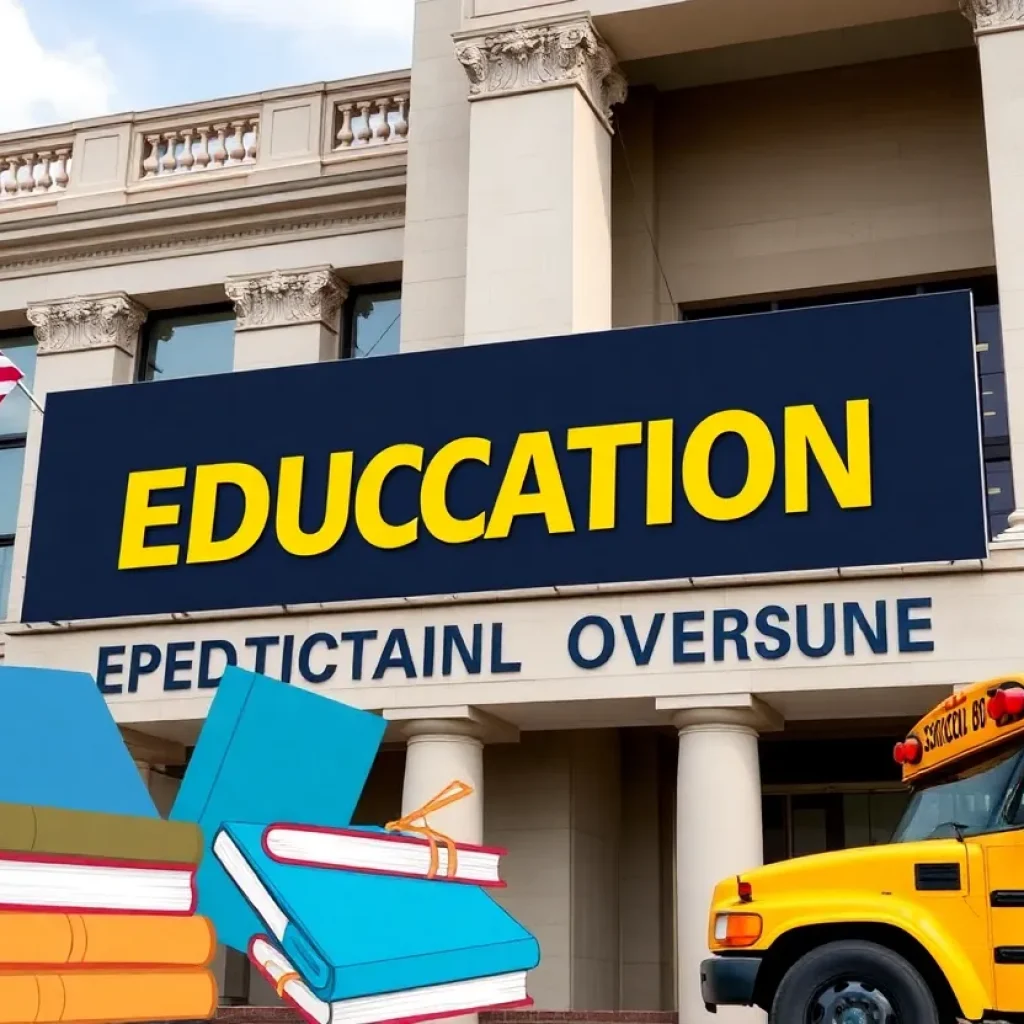 Government and education oversight imagery