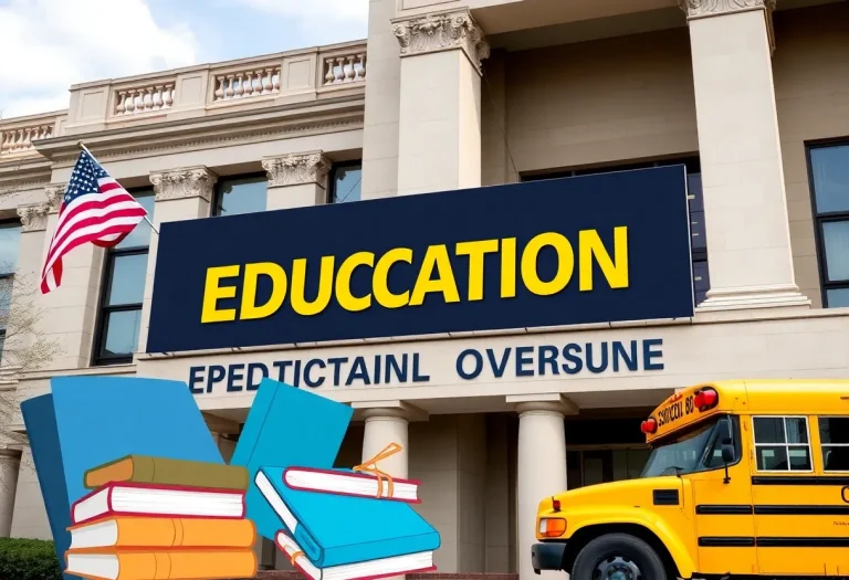 Government and education oversight imagery