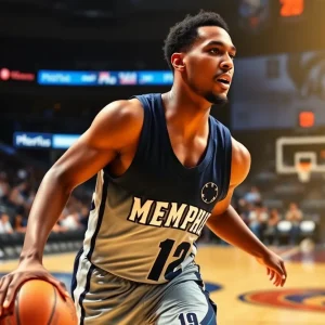 Ty Jerome in action for the Memphis Grizzlies