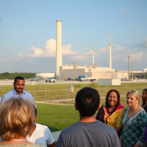 xAI technology facility amidst community reactions in Southaven, Mississippi