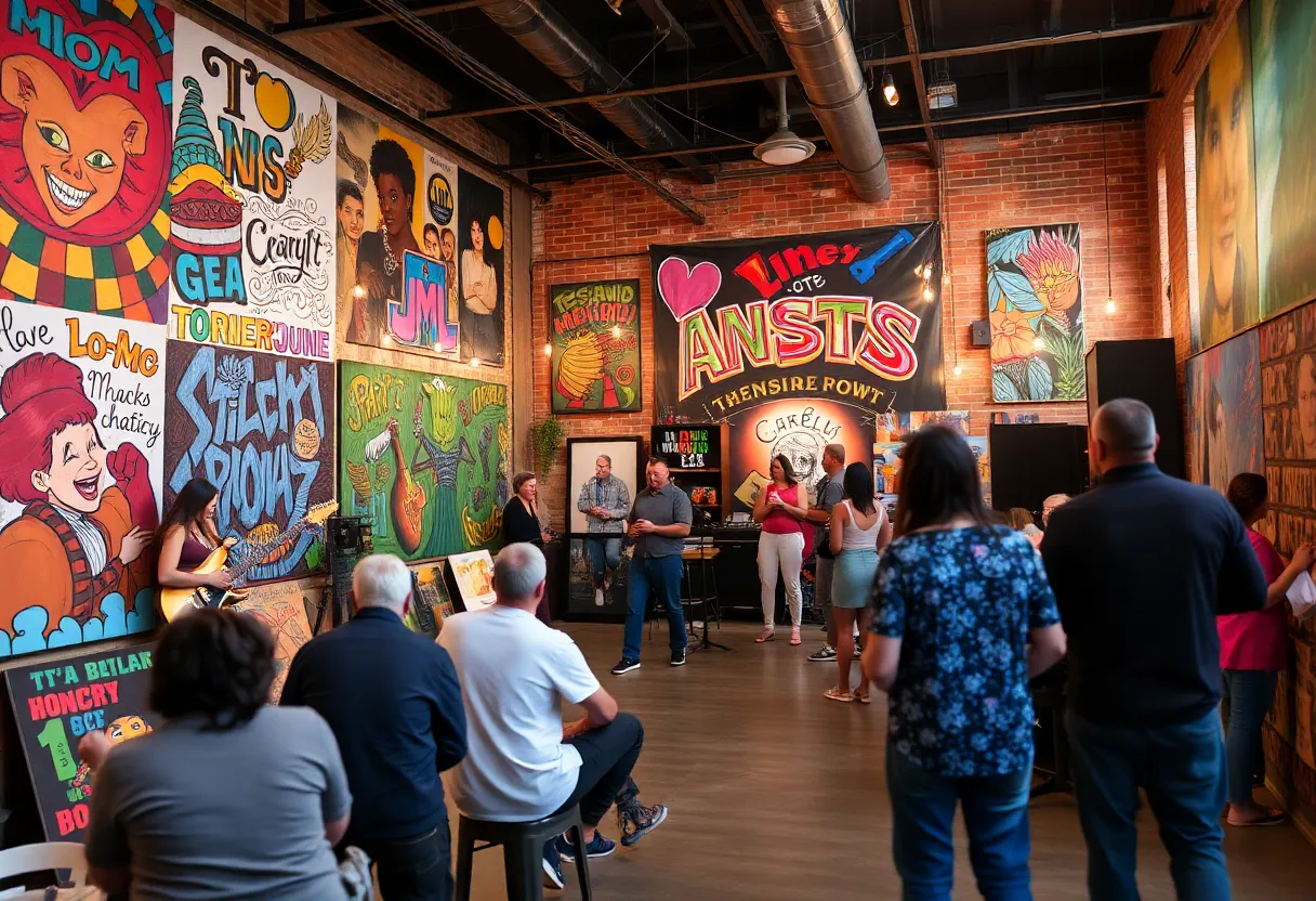 Artists performing in Memphis's arts community