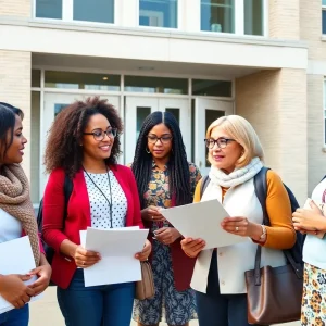 Meeting of Memphis education leaders discussing school improvements.