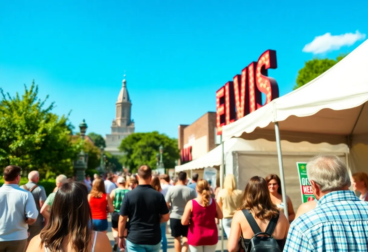 People enjoying outdoor activities in Memphis during warm weather.