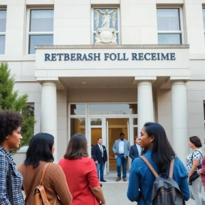 Government building related to reentry programs
