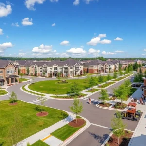 Union Depot development site in Bartlett, Tennessee