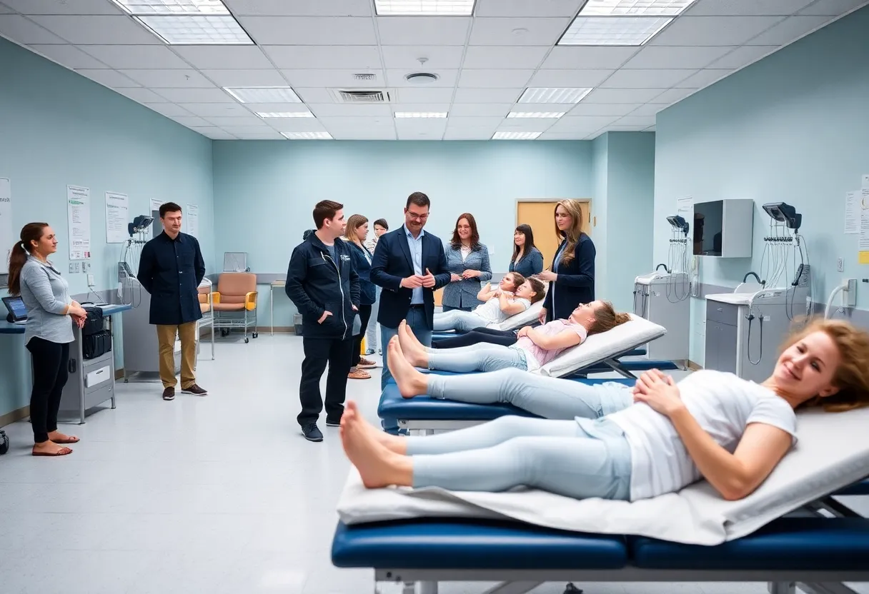 Clinical facilities for Doctor of Physical Therapy program at University of Memphis