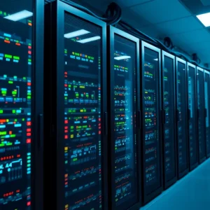 Illustration of Varnish Cache technology in a server environment