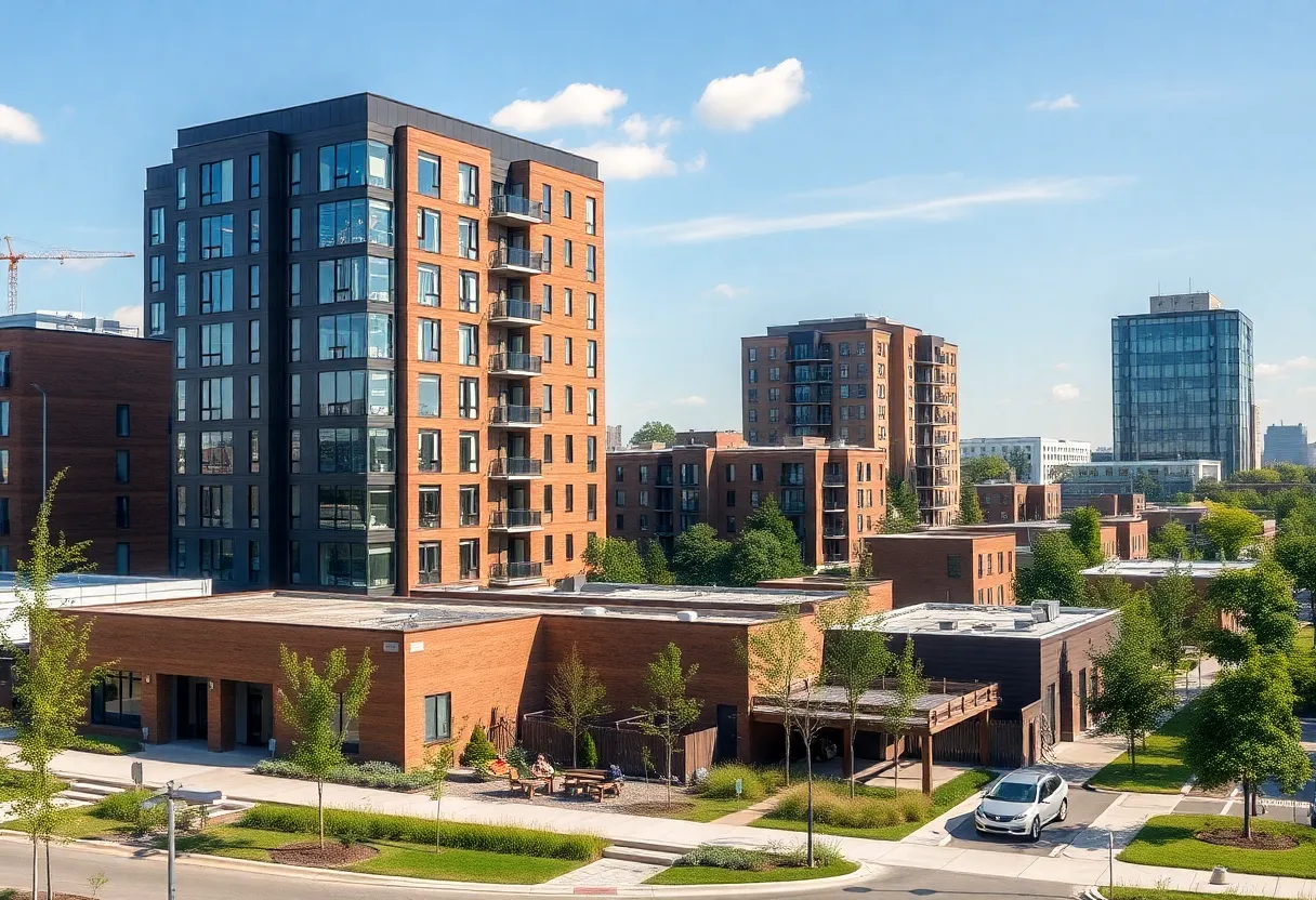 New affordable housing developments in Memphis cityscape