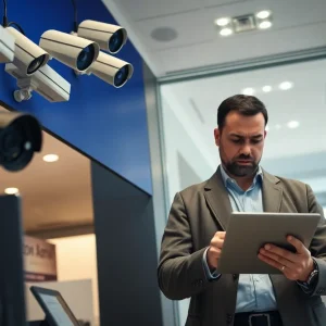 Investigation at a bank for fraud prevention