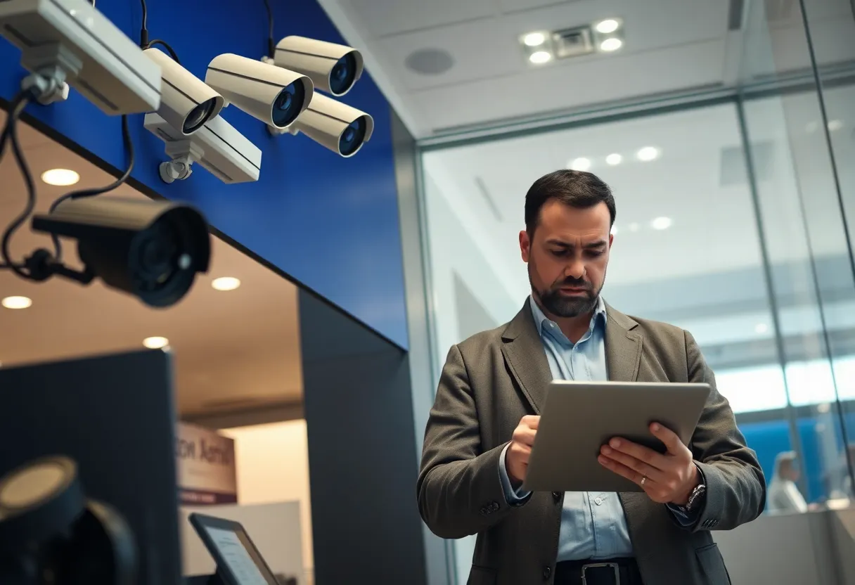 Investigation at a bank for fraud prevention