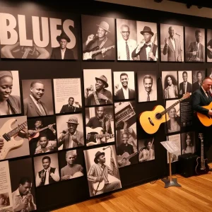 Photographs from the B.B. King exhibit at the Stax Museum of American Soul Music