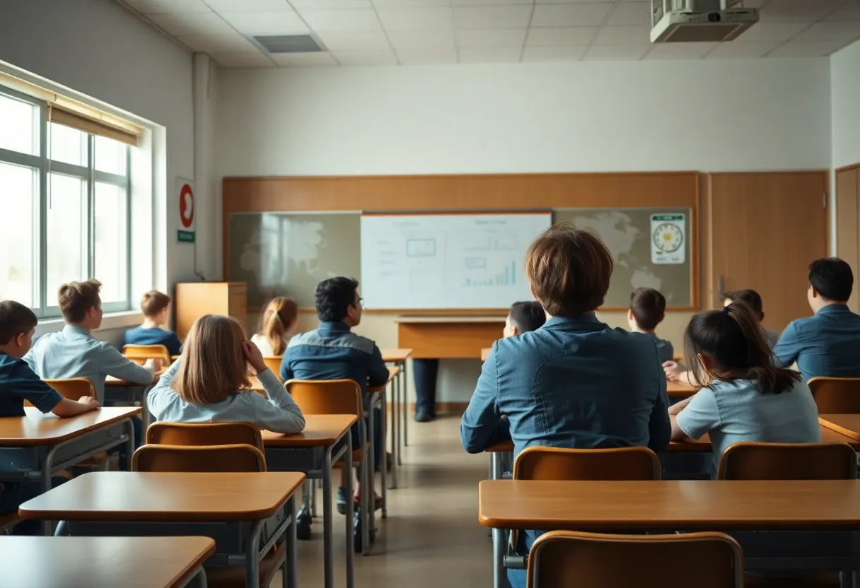Tense classroom environment over cell phone rules in school