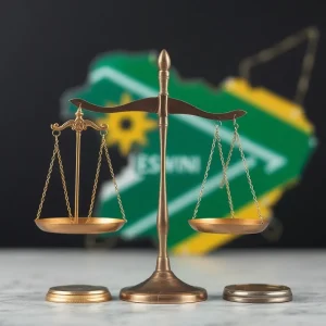 Illustration depicting the concept of immigration justice and deportation.