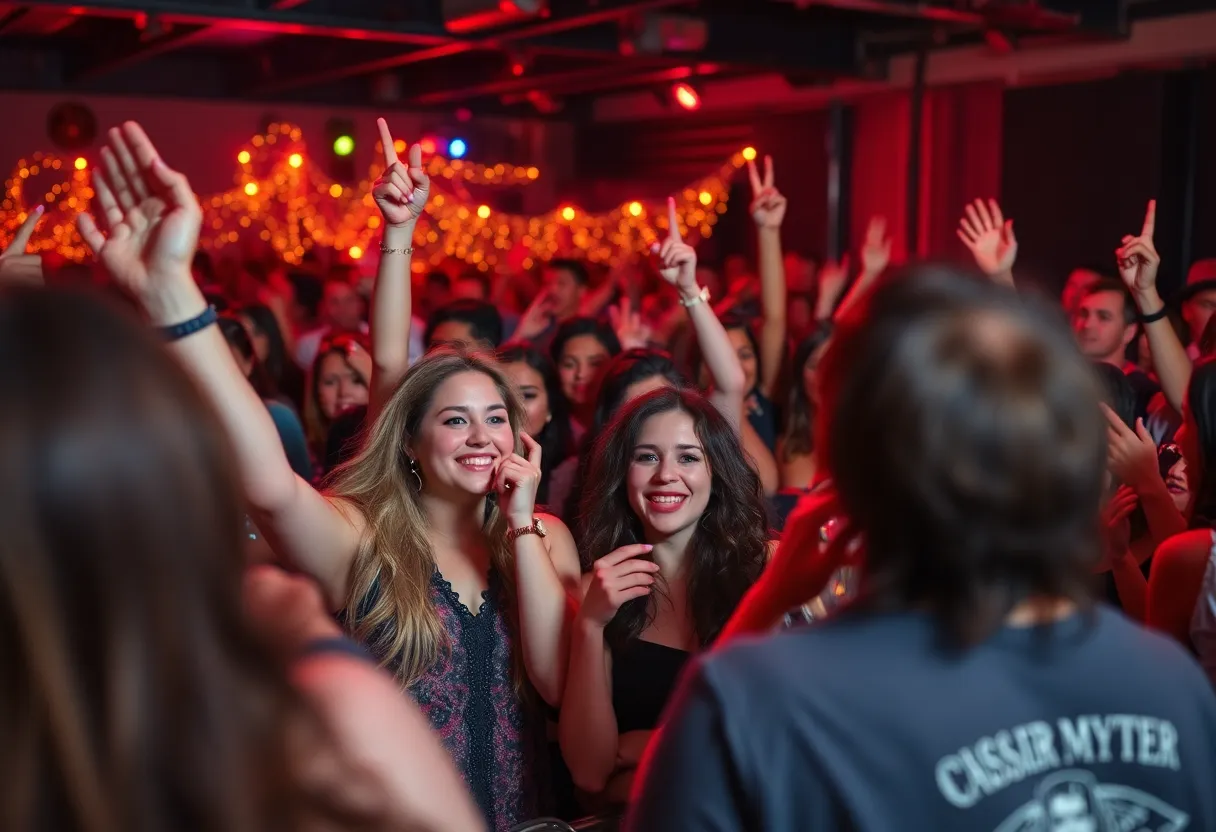 Fans celebrating Elvis Week in Memphis