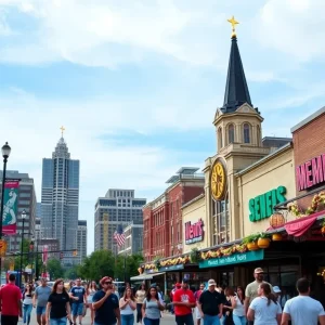 A view of Memphis showcasing cultural landmarks and community engagement.