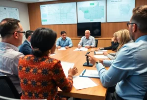 City council members discussing public safety measures