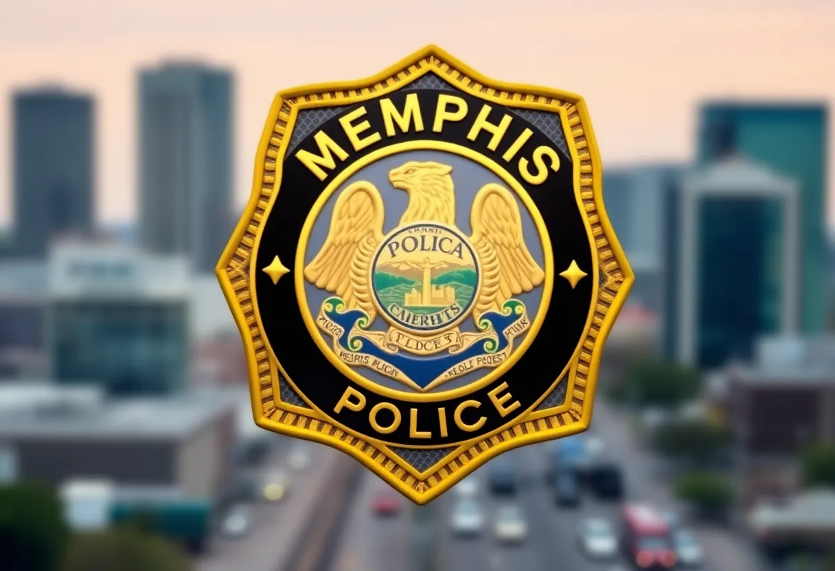 Badge of the Memphis Police Department