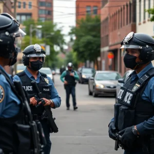 National Guard presence in Memphis streets