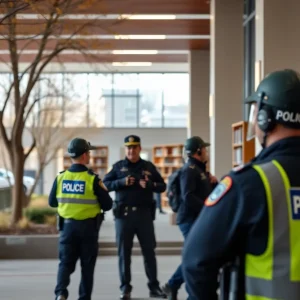 Police presence at University of Memphis campus during investigation