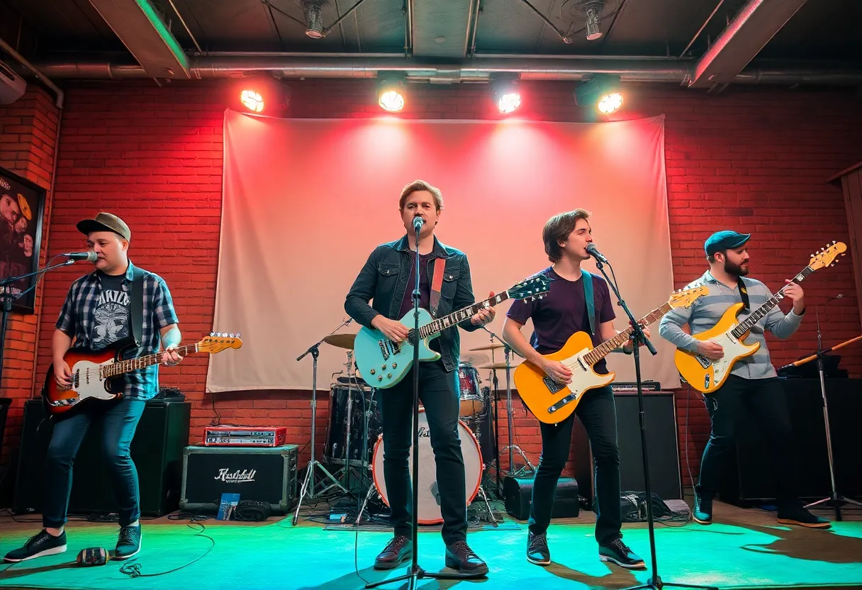 Degenerate Breakfast performing live in Memphis