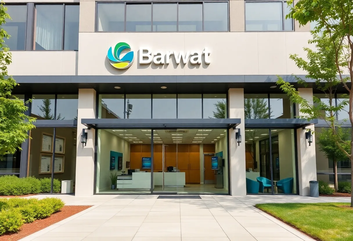 Exterior view of the FAA Federal Credit Union's new back office in Cordova