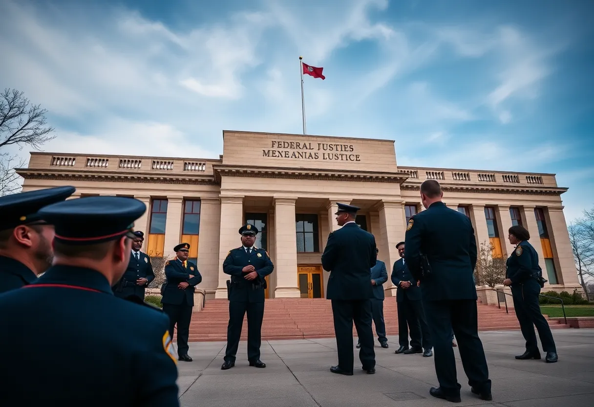 Exterior view of the Odell Horton Federal Building in Memphis.