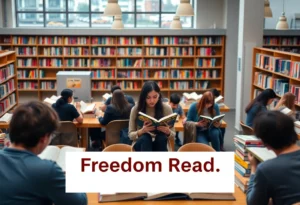 Celebration of reading at Memphis Public Libraries during Freedom to Read Week.