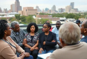 Citizens discussing voter recall elections in Memphis