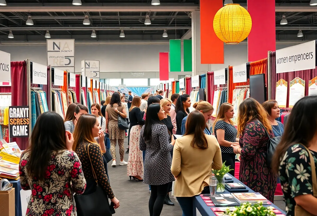Scene from the Power of the Pump Women’s Entrepreneur Expo in Memphis
