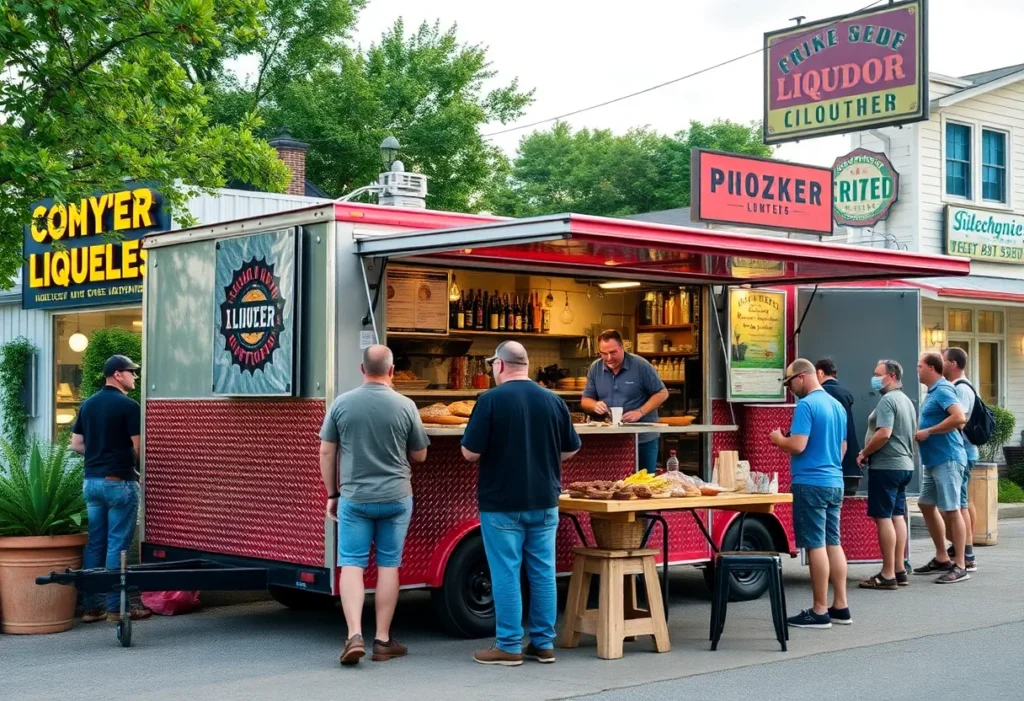Exterior view of Ritzie's Barbecue trailer in East Memphis