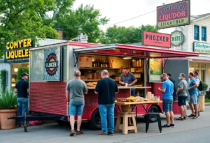 Exterior view of Ritzie's Barbecue trailer in East Memphis