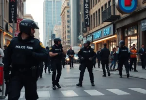 Scene of shooting incident near Westin Hotel in downtown Memphis