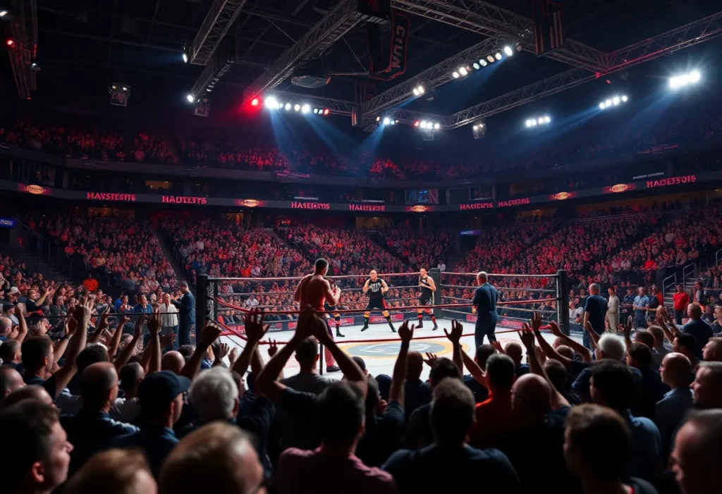 Fighters competing in the Ferguson Invitational MMA Fight at FedExForum