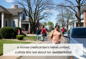 A peaceful neighborhood in Memphis promoting community engagement