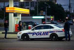 Residents sharing concerns about crime near a gas station in Memphis