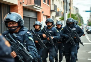 Agents from the Memphis Safe Task Force conducting operations