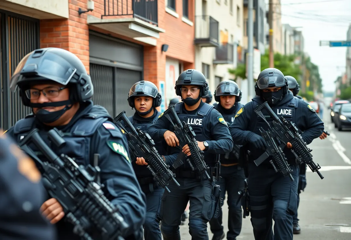 Agents from the Memphis Safe Task Force conducting operations