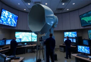 Radar system maintenance at NWS Memphis facility