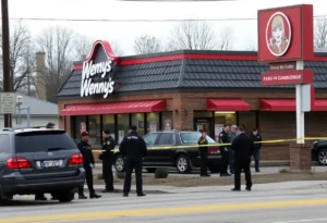 Scene of a shooting at Wendy's in Memphis