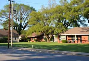 Neighborhood in Nutbush, Memphis