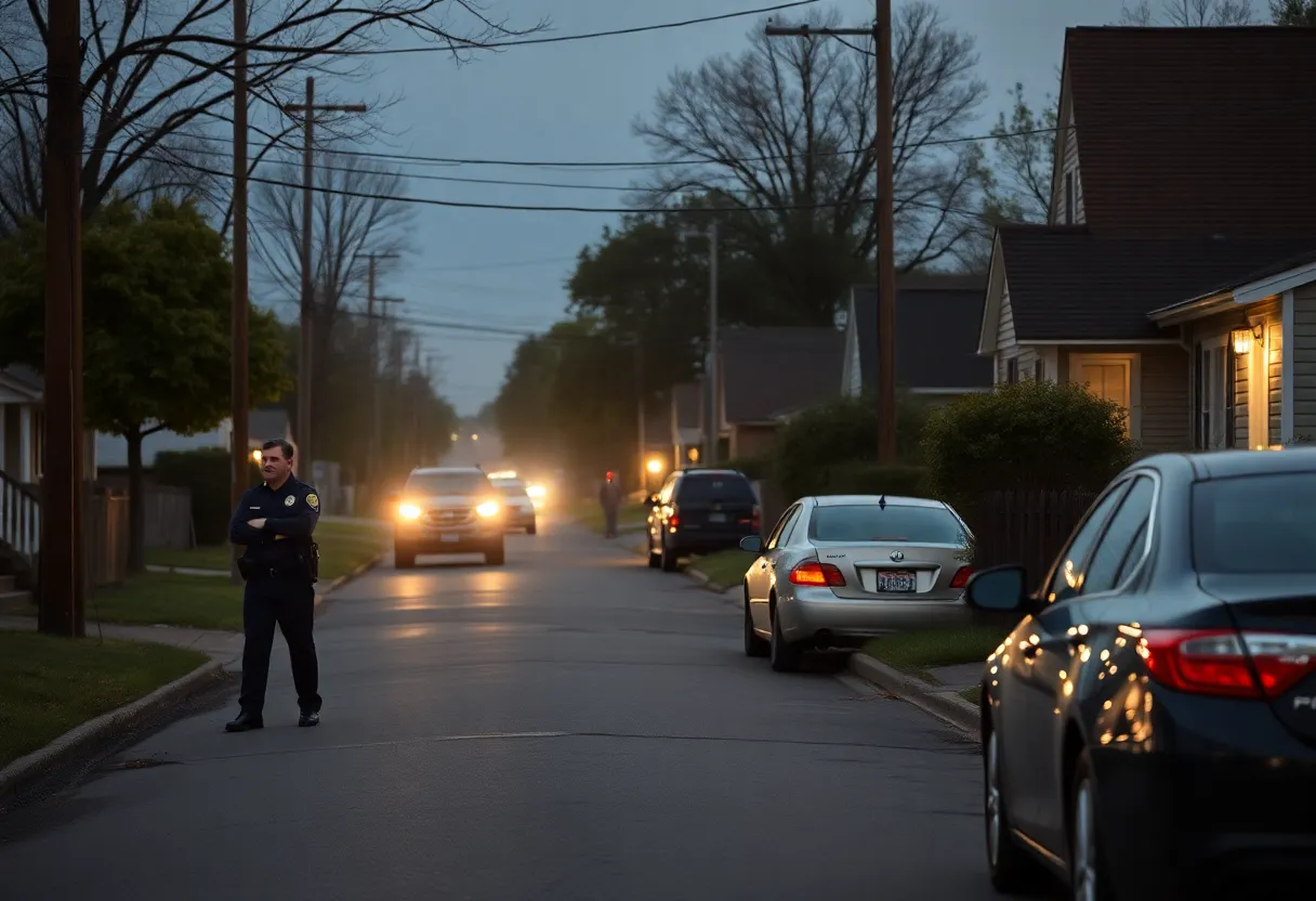 Police presence in Nutbush neighborhood after a fatal shooting incident