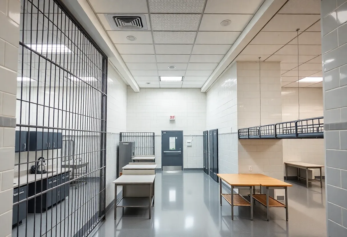 Image depicting improvements at Shelby County Jail in Memphis
