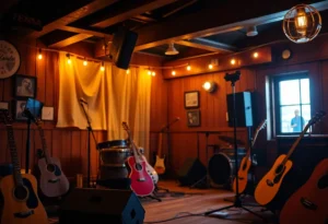 Stage set for Sleep Theory's acoustic concert in Memphis