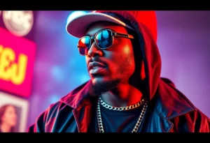 Creative concept art for a Snoop Dogg biopic